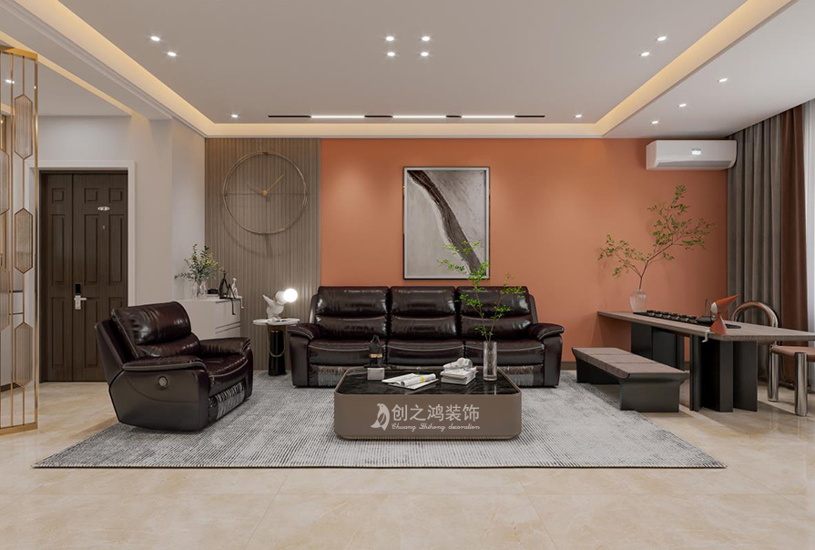 格調(diào)平園130㎡現(xiàn)代簡約風(fēng)格裝修效果圖！